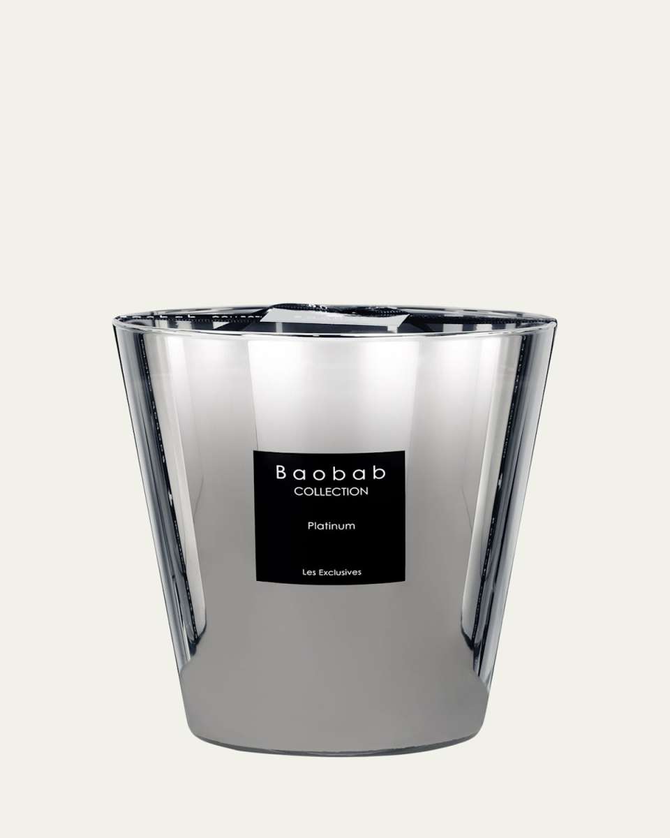 Platinum Scented Candle, 6.3"